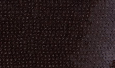 Shop A.l.c Victoria Sequin Crop Top In Dark Brown
