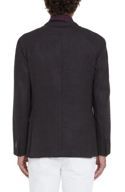 Shop Boglioli K.jacket Stretch Virgin Wool Sport Coat In Grey