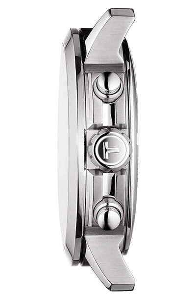 Shop Tissot Prc 200 Chronograph Bracelet Watch, 43mm In Silver/blue