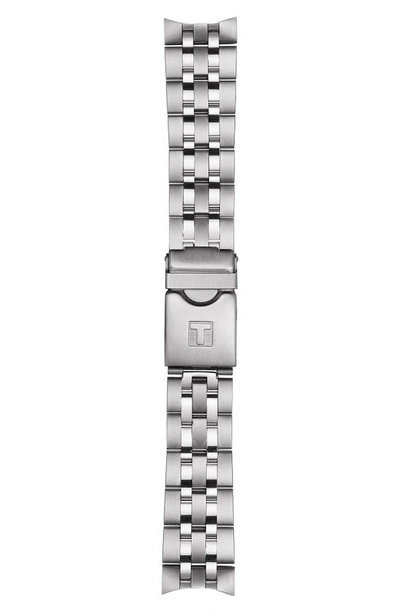 Tissot Prc 200 Chronograph Quartz Blue Dial Mens Watch T114.417.11.047.00 In Silver/blue