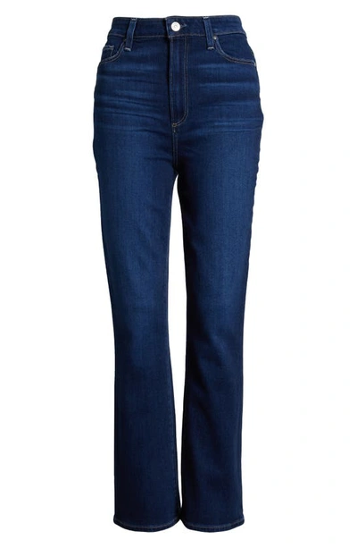 Shop Paige Claudine High Waist Ankle Flare Jeans In Profound