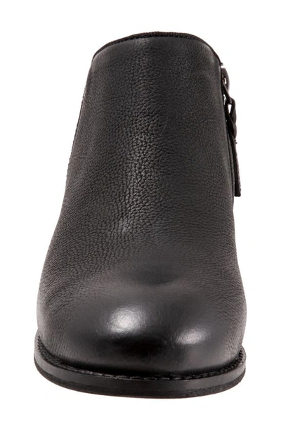Shop Softwalk 'rocklin' Bootie In Black Leather