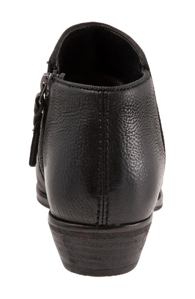 Shop Softwalk ® 'rocklin' Bootie In Black Leather