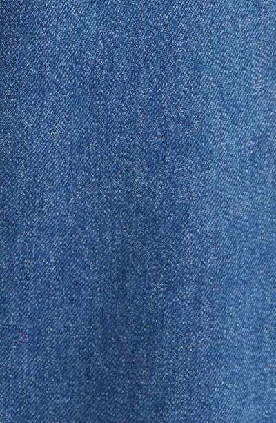 Frame Le Easy Flare Raw Hem Jeans In Lago Di Como