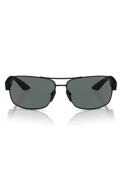 Prada Linea Rossa Man Sunglass Ps 50zs In Black