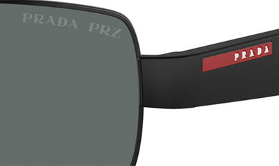 Prada Linea Rossa Man Sunglass Ps 50zs In Black