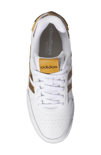 Shop Adidas Originals Post Move Sneaker In White/bronze/putty