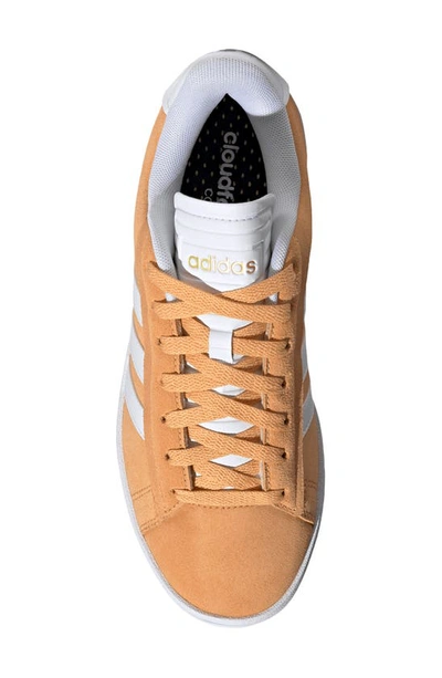 Shop Adidas Originals Grand Court Alpha Sneaker In Orange/ White/ Gold Met.
