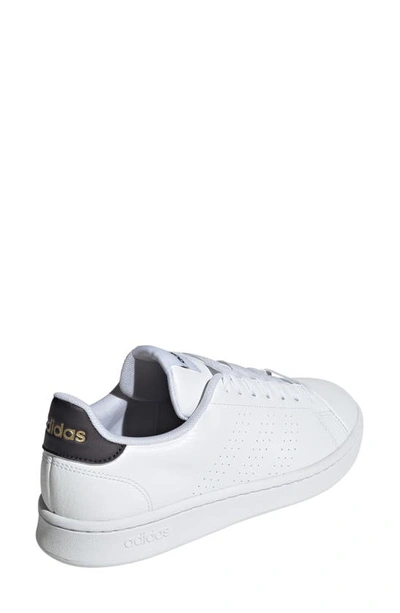 Adidas Originals Advantage Trainer In White/white/black