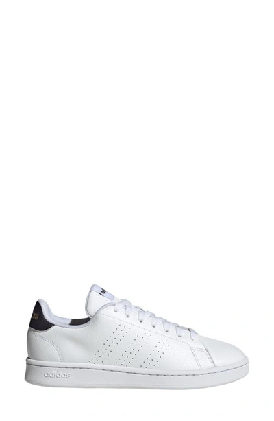 Adidas Originals Advantage Trainer In White/white/black