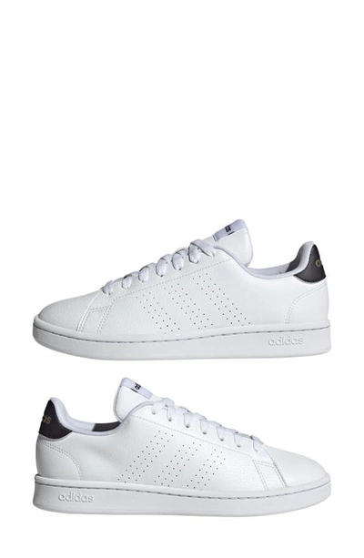 Adidas Originals Advantage Trainer In White/white/black