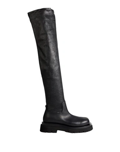 Shop Bottega Veneta Woman Boot Black Size 8 Calfskin