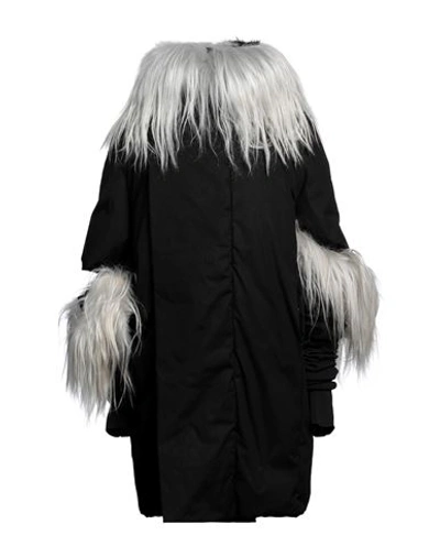 Shop Rick Owens Man Puffer Black Size 40 Cotton, Elastane, Goat Skin, Virgin Wool