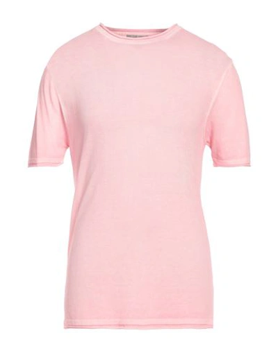 Shop Daniele Alessandrini Homme Man Sweater Pink Size 44 Cotton