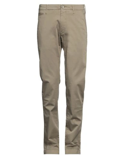 Shop Jacob Cohёn Man Pants Dove Grey Size 31 Cotton, Elastane