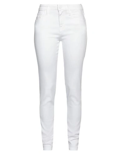 Shop Jacob Cohёn Woman Jeans White Size 31 Lyocell, Cotton, Polyester, Elastane