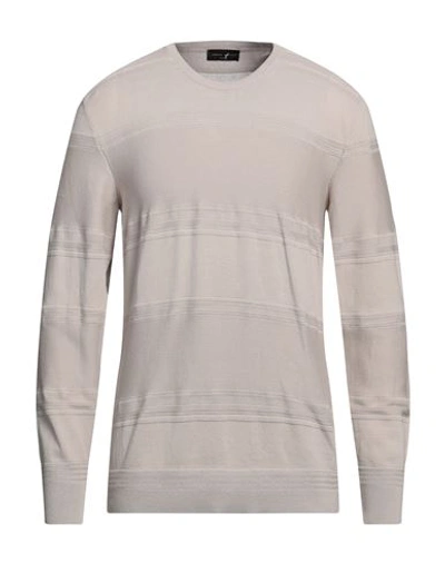 Shop Roberto Collina Man Sweater Beige Size 44 Cotton