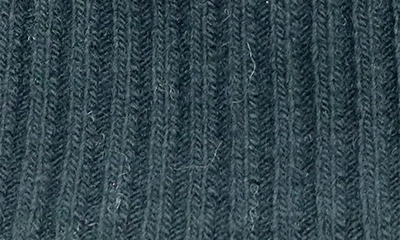 Shop Portolano Cable Knit Cuff Beanie In Black