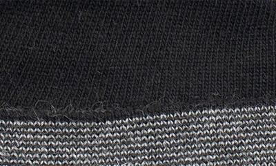 Shop Portolano Fold Cuff Beanie In Black/ Heather Grey