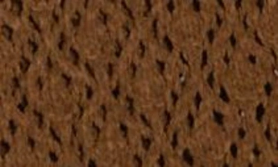 Shop Dr2 By Daniel Rainn Open Front Crop Crochet Cardigan In Saddle
