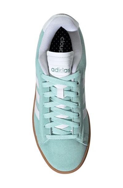 Shop Adidas Originals Grand Court Alpha Sneaker In Aqua/ White/ Grey Met.
