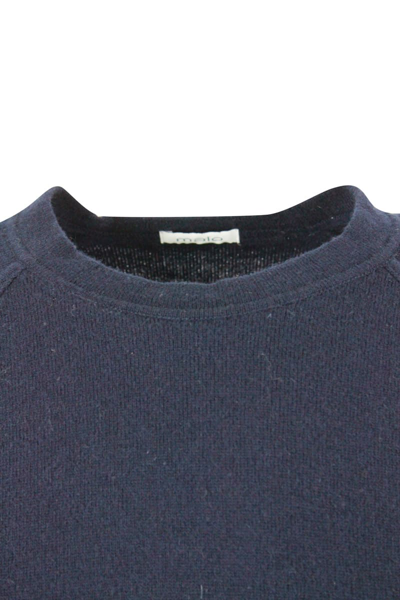 Shop Malo Crewneck Sweater In Blu