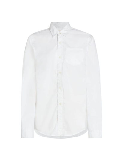 Shop R13 Women's Foldout Cotton Shirt In White
