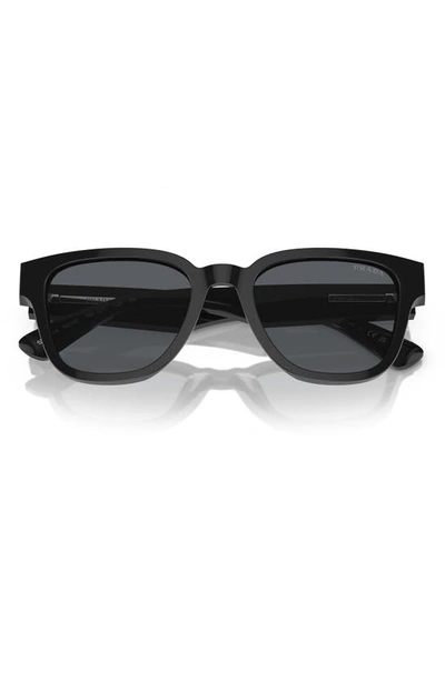 Shop Prada 52mm Pillow Sunglasses In Black