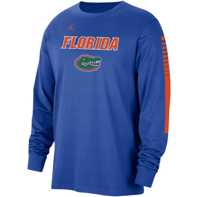 Shop Jordan Brand Royal Florida Gators Slam Dunk Long Sleeve T-shirt