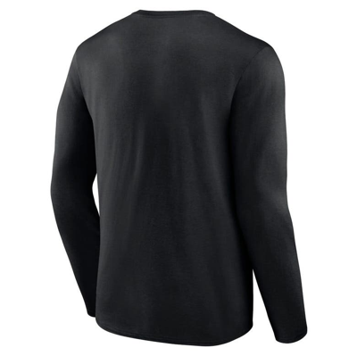 Shop Fanatics Branded Black Cincinnati Bengals Big & Tall Wordmark Long Sleeve T-shirt
