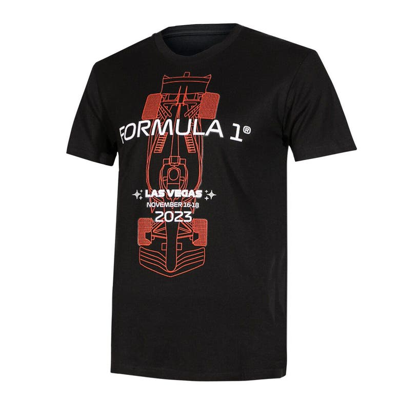 Shop Insomniac Unisex Black Formula 1 Las Vegas Grand Prix Race Ready T-shirt