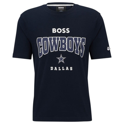 Shop Boss X Nfl Navy Dallas Cowboys Huddle T-shirt
