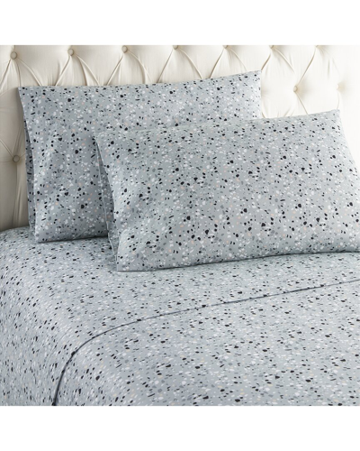 Shavel Home Products 150tc Micro Flannel¨ Printed Deep-pocket Sheet Set