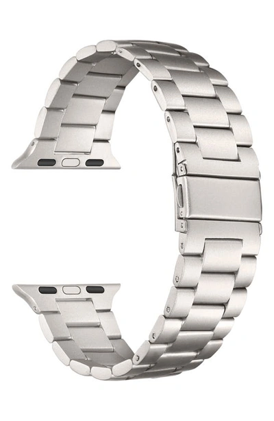 Shop The Posh Tech Sloan Stainless Steel Apple Watch® Bracelet Watchband In Starburst