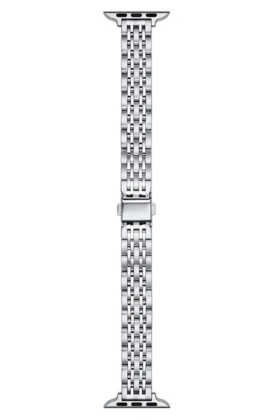 Shop The Posh Tech 22mm Apple Watch® Bracelet Watchband In Silver