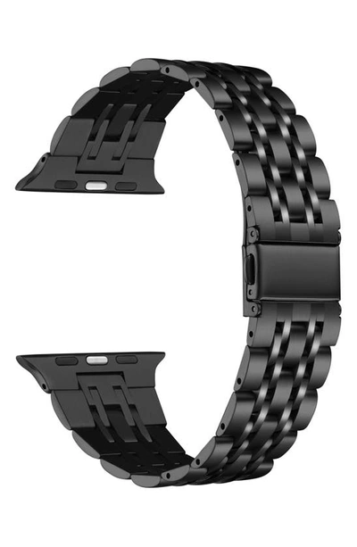 The Posh Tech 22mm Apple Watch® Bracelet Watchband In Black