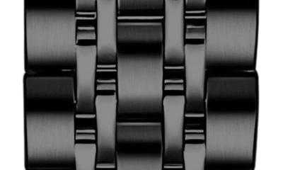 The Posh Tech 22mm Apple Watch® Bracelet Watchband In Black