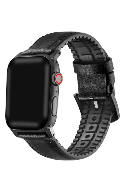 Shop The Posh Tech Leather 23mm Apple Watch® Watchband In Black
