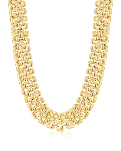 Shop Luv Aj Celine Chain Link Necklace- Gold