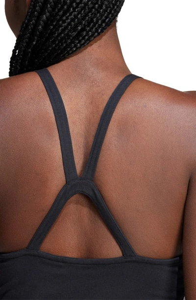 Adidas Originals 3-stripes Lifestyle Minidress In Black
