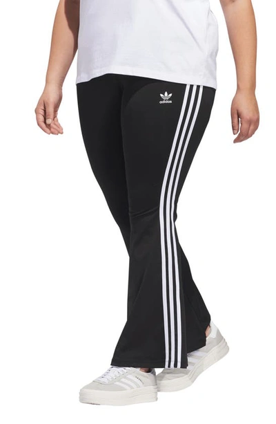 Shop Adidas Originals Flare Leggings In Black