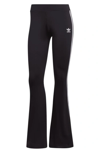 Shop Adidas Originals Flare Leggings In Black