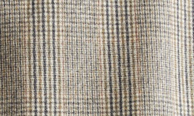 Shop Nili Lotan Gael Plaid Oversize Wool Blend Blazer In Fatigue Plaid
