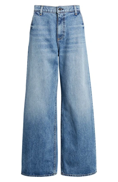 Shop Askk Ny Relaxed Wide Leg Jeans In Mammouth