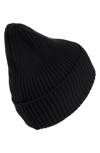 Shop Adidas By Stella Mccartney Cuff Knit Beanie In Black/ White