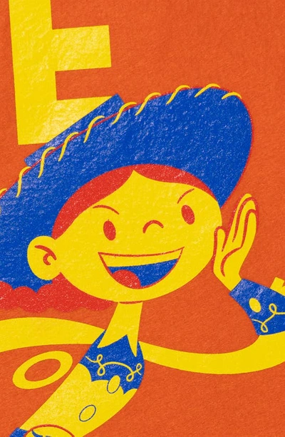 Shop Oxford Pennant X Disney 'toy Story' Camp Flag In Orange