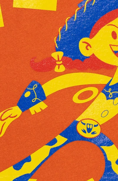 Shop Oxford Pennant X Disney 'toy Story' Camp Flag In Orange