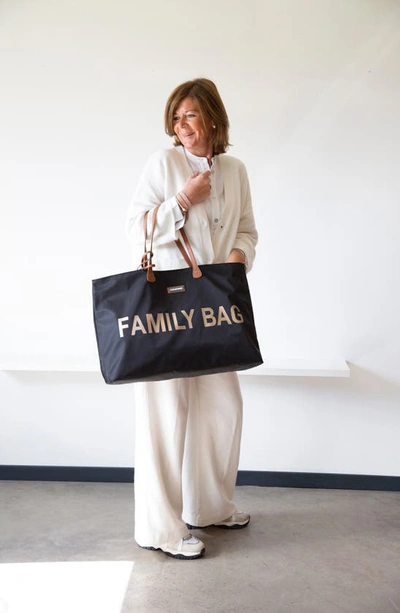 Shop Childhome 'family Bag' Large Diaper Bag In Black