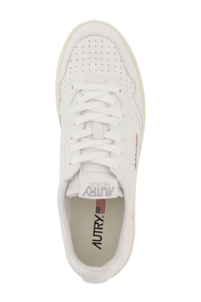 Shop Autry Soft Medalist Low Sneakers In White