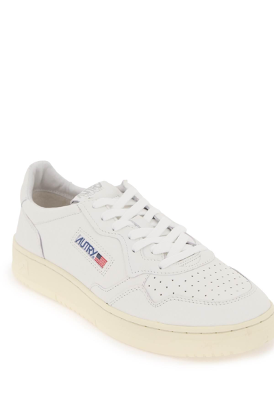 Shop Autry Soft Medalist Low Sneakers In White
